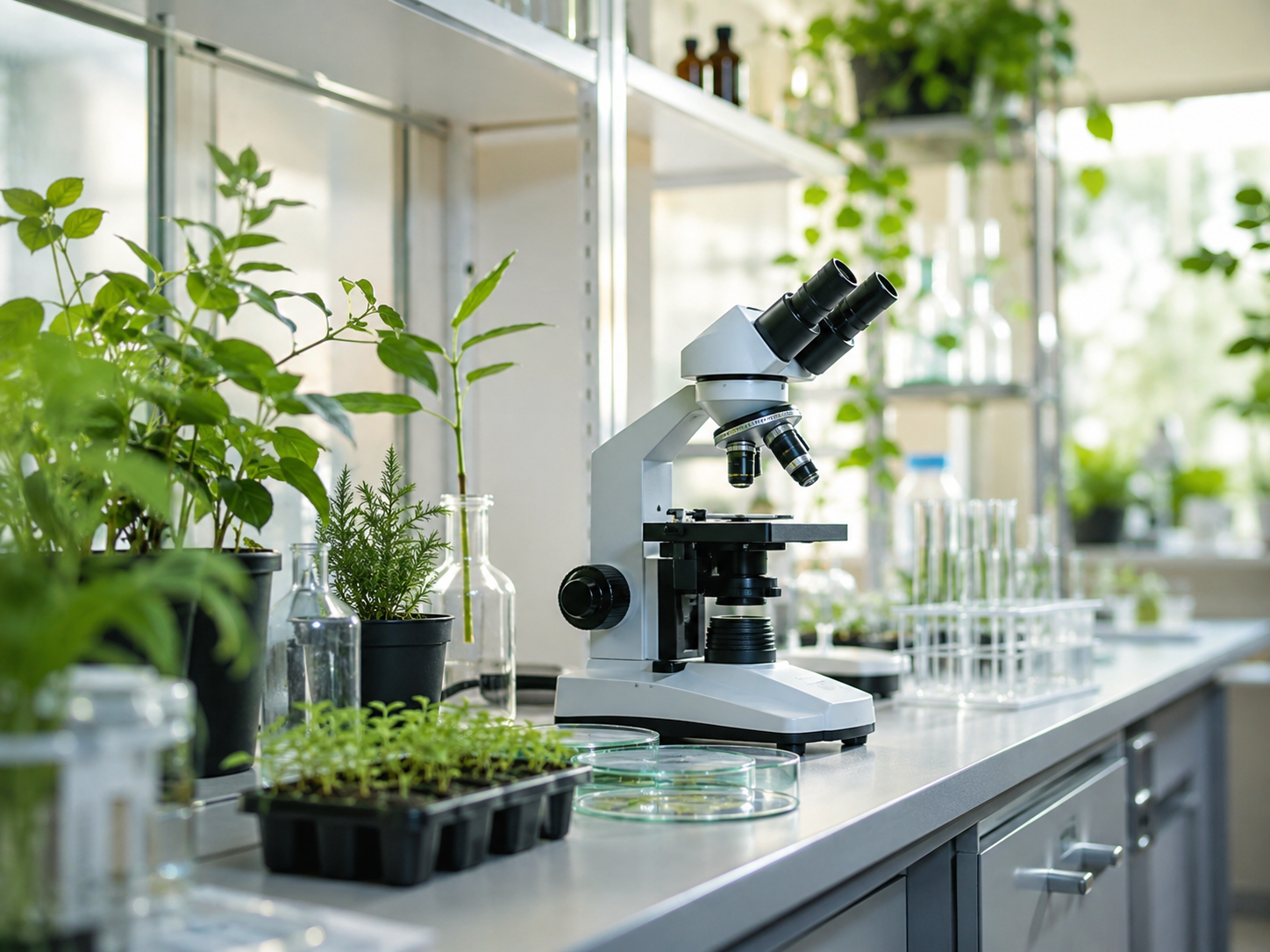 Laboratorio de ciencias de la salud — vida, mente y bienestar.